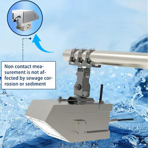 8-30VDC Bewässerung Unterirdische Entwässerung Hochwassers chutz Frühwarnung Radar Flusswasser Flüssigkeits strom Geschwindigkeit Füllstand sensor Messgerät - Product Image 5