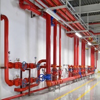 Tuyau en acier galvanisé pour la lutte contre les incendies, fabrication directe d'usine, Q235B DN15-DN300 avec certification FM/UL
