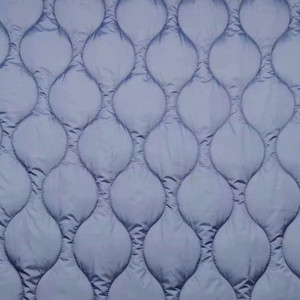 Lượn sóng khâu 100 Nylon taffeta không thấm nước đôi phải đối mặt với bông vải cho áo khoác - Product Image 2