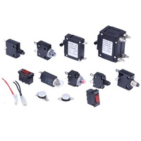 Pièces de rechange Unipolaire Disjoncteur Automatique Poussoir Réinitialiser AC Compresseur Commutateur Thermique De Protecteur De Surcharge