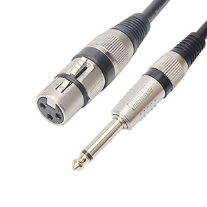 6.35 <span class=keywords><strong>mono</strong></span> vers <span class=keywords><strong>XLR</strong></span> 3 broches mâle Câble Microphone Câble Pro-Audio - Product Image 4