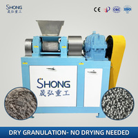 Granulateur à double rouleau de petite taille pour l'industrie alimentaire chimique, compacteur à rouleaux pour granulation à sec, extrudeuse granulatrice