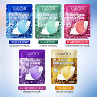 Patchs pour les yeux OEM SADOER, nourrissants en profondeur, 7,5 g, hydratants, raffermissants, réduisant les cernes et les poches, masque en gel pour les yeux