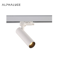 Système de projecteur mobile réglable AC230V-50Hz, éclairage LED moderne, spot LED pour plafond, éclairage sur rail pour supermarché