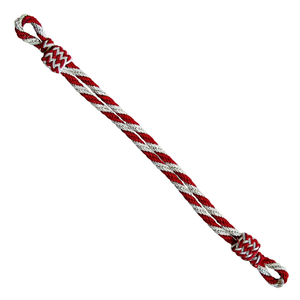 Mützengeflecht Knitted Cap Cord Solid Color Fabric <b>Braided</b> Rope Simple Style Badge <b>Accessory</b> Cord with Metal Hook Custom Color - Product Image 1