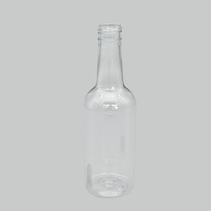 Transparent <b>Plastic</b> <b>Bottle</b> 250ml Pet Screw Cap Cylinder Beverage Packaging - Product Image 2