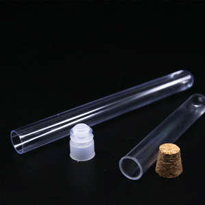 Plastic Test Tube Plastic Plastic Test Tubes Customized Laboratory 12x100mm Plastic Test Tube With Cover