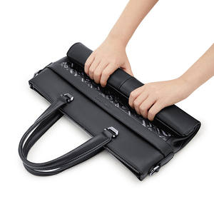 William POLO Porte-documents pour <span class=keywords><strong>ordinateur</strong></span> portable en cuir de vachette véritable pour hommes, <span class=keywords><strong>sac</strong></span> à main à bandoulière de bureau à la mode, <span class=keywords><strong>sac</strong></span> d'<span class=keywords><strong>ordinateur</strong></span> <span class=keywords><strong>chic</strong></span> - Product Image 6