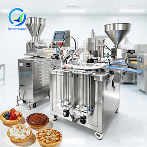 Machine de remplissage et de cuisson de moules à tartelettes OCEAN Bakery, presse à coques de tartelettes, machine à tartelettes aux œufs rondes, <span class=keywords><strong>prix</strong></span> - Product Image 1