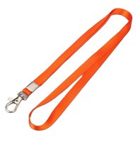 Porte-badge rétractable brodé imprimé coloré et résistant, avec cordon de cou pour carte d'identité, lanières de sublimation personnalisables avec logo