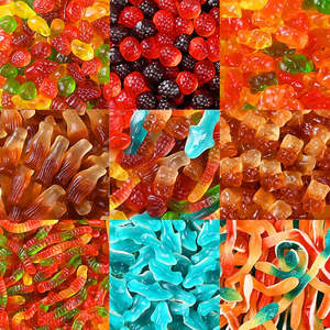 حلويات وحلوى بالجملة حلال، مصنعون للحلوى الجيلاتينية السائبة من مصنع في الصين - Product Image 1