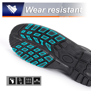 JIANKUN-Botas <span class=keywords><strong>de</strong></span> trabajo <span class=keywords><strong>de</strong></span> seguridad negras transpirables, <span class=keywords><strong>de</strong></span> corte bajo, antiperforación, antideslizantes, con punta <span class=keywords><strong>de</strong></span> acero, suela ligera <span class=keywords><strong>de</strong></span> PU, fábrica <span class=keywords><strong>de</strong></span> cuero <span class=keywords><strong>de</strong></span> microfibra - Product Image 4