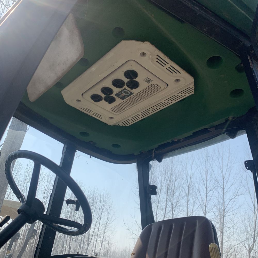 used second hand new wheel tractor 4X4wd john deere 120hp with farming equipment agricultural machinery mini compact loader