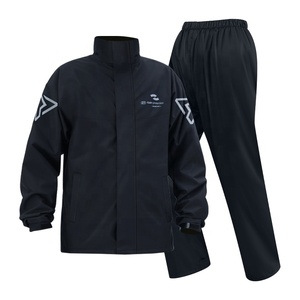 Completo Impermeabile da Moto: Giacca e Pantaloni Portatili per Motociclisti e Attività all'Aperto - Product Image 1