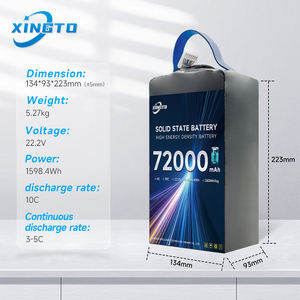 ביצועים גבוהים סוללות מצב מוצק סוללות מזל "ט עם מחירים נמוכים במיוחד קיבולת גדולה וצפיפות אנרגיה גבוהה 6s72ah 66ah 22.2v 10c - Product Image 2