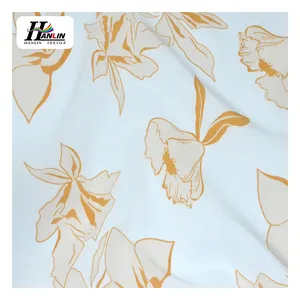 Custom Printing Fabrics Wholesale Women 100% Polyester fabric For Clothes