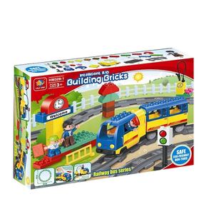 Khối Điện Đồ Chơi Lắp Ráp Lắp Ráp Mini Đường Ray Xe Lửa Cho Trẻ Em - Product Image 4