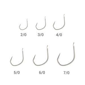Wholesale High Carbon Steel <strong>APJ</strong> Series Hooks 2/0-7/0 River Sea Freshwater Fishing Jig Assist Hooks - Product Image 1