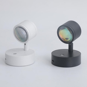 โคมไฟพระอาทิตย์ตก โคมไฟติดผนัง LED สปอตไลท์ไร้สาย อลูมิเนียม สำหรับห้องนอน ห้องนั่งเล่น ตกแต่งผนังพื้นหลัง - Product Image 3