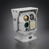 Unidad de Giro e Inclinación SP25, Accesorio de Vigilancia, Módulo PTZ de Doble Sensor, RS485, IP66, para Antena de Radar de Seguridad Exterior, CCTV