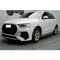 Kit carrosserie de voiture de dernière génération, lifting, pare-chocs avant complet avec calandre en nid d'abeille pour Audi Q3 SQ3, mise à niveau au style RSQ3, 2013-2018