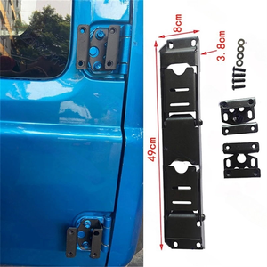 JB74 Échelle de porte arrière de voiture pour <span class=keywords><strong>Suzuki</strong></span> Jimny 2019-2021 JB64 Offroad Suv <span class=keywords><strong>Van</strong></span> Tail Gate Portable Échelle d'escalade pliante - Product Image 3