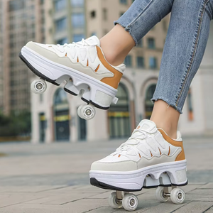 Chaussures de sport pour enfants SeeMore avec roues amovibles, chaussures de marche pour enfants, baskets <span class=keywords><strong>à</strong></span> roues rétractables - Product Image 3