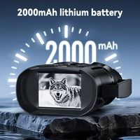 Inskam 345 Nouveau 1080P Caméra numérique de vision nocturne IR pour la chasse avec zoom 10X, lunette et accessoires en option, arrivée