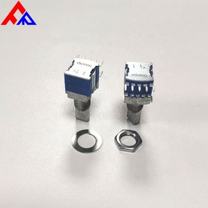 Interruptor Rotatorio RS1010 de Alta Durabilidad, Interruptor de Transferencia de Plástico, 1 Polo, 2 Polos, 5 Posiciones, 2 Polos, 4 Posiciones, 3 Posiciones, DC16V 0.3A - Product Image 3