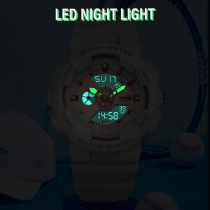 นาฬิกาอิเล็กทรอนิคส์อเนกประสงค์สี2026ใหม่3BAR อะคริลิกสำหรับเด็กนักเรียนมัธยมต้นสำหรับเด็กผู้ชายเด็กผู้หญิง - Product Image 4