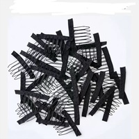 Clip à perruque en acier à 7 dents, accessoires de salon pour perruques