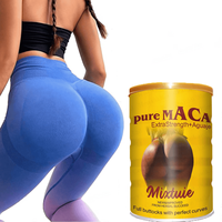 Haute Qualité Amélioration des Fesses Extrait de Racine de Maca Poudre Naturelle Végétalienne Faible en Sucre Sexy pour Femmes