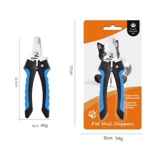 Coupe-ongles professionnel en plastique ABS durable pour animaux domestiques, garde de sécurité en acier inoxydable, coupe-ongles pour chiens, toilettage à domicile - Product Image 4