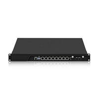 Serveur Pare-feu Rackable CWWK 1U C236 19'' avec processeur I3-8100/i5-9400/i7-8700, 8 ports LAN I226V, SFP+ 10Gbe, USB3.0, DDR4, Appliance Serveur OPNsense