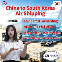 Tür-zu-Tür Luft+Express-Versand von China nach Südkorea, DDP mit 24/7 Support, Versicherung, E-Commerce Alibaba Express