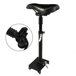Siège antichoc réglable en métal personnalisable pour scooter électrique <span class=keywords><strong>Ninebot</strong></span> <span class=keywords><strong>MAX</strong></span> <span class=keywords><strong>G30</strong></span> doté de la technologie d'absorption des chocs - Product Image 4