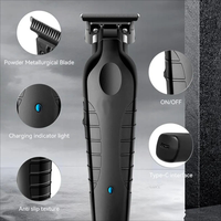 Nouveau Design Professionnel Kit Tondeuse et Rasoir Cheveux et Barbe Sans Fil Rechargeable pour Hommes Salon de Coiffure