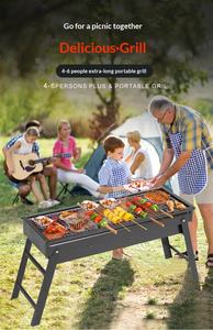 Grille de barbecue portable, pliable et détachable POEM de haute qualité pour l'extérieur et la maison - Product Image 5