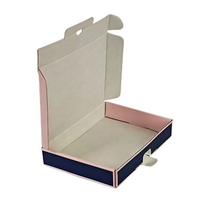 กล่องกระดาษลูกฟูกดีไซน์ใหม่ พิมพ์โลโก้ส่วนตัว สำหรับบรรจุภัณฑ์ผ้าขนหนู ของขวัญ - Product Image 3