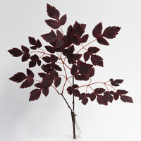 Daun Bunga Palsu Buatan yang Laris Manis untuk Dekorasi Pernikahan DIY, Centerpieces, Dekorasi Pesta, Karangan Bunga, dan Garland