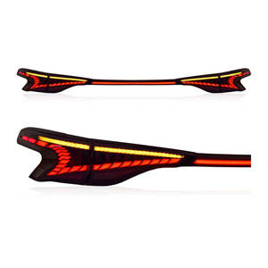 Juego de Luces Traseras JH para <span class=keywords><strong>Toyota</strong></span> <span class=keywords><strong>Sienna</strong></span> 21-24, Granvia Modificada, Luces Traseras LED de Escama de Dragón con Flujo Continuo - Product Image 1