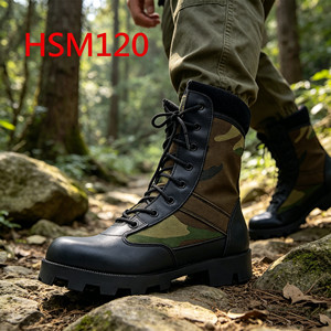 Botas <span class=keywords><strong>de</strong></span> Combate ZYF, Modelo Woodland Trek, Resistentes a Desgarros, con Suela <span class=keywords><strong>de</strong></span> Goma Altama, Patrón <span class=keywords><strong>de</strong></span> Camuflaje, Tela <span class=keywords><strong>de</strong></span> Nailon, Botas <span class=keywords><strong>de</strong></span> Caza HSM120 - Product Image 1