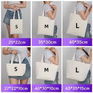 Sac à bandoulière et fourre-tout en toile écologique à motif de dessin animé avec fermeture éclair et bandoulière, tailles S/M/L pour usage quotidien - Product Image 6