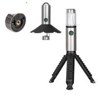 Linterna de Camping con Soporte, Multifuncional, Carga Tipo-C, Portátil, Luz Alta y Baja, Lámpara de Mano para Tienda de Campaña, Lámpara de Torre