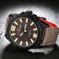 Montre sport pour homme Naviforce 9066, quartz, étanche, avec date, haute qualité, montre-bracelet sport quartz avec date