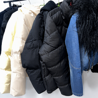 Vêtements d'hiver d'occasion de qualité A en gros, manteaux, vestes, sweats à capuche de seconde main en balles mixtes