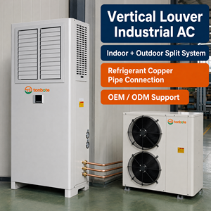 OEM/ODM Professional Vertical Single Cooling Heating Dehumidification Indoor Outdoor Split Industrial Air Conditioner Low Invest - Product Image 1