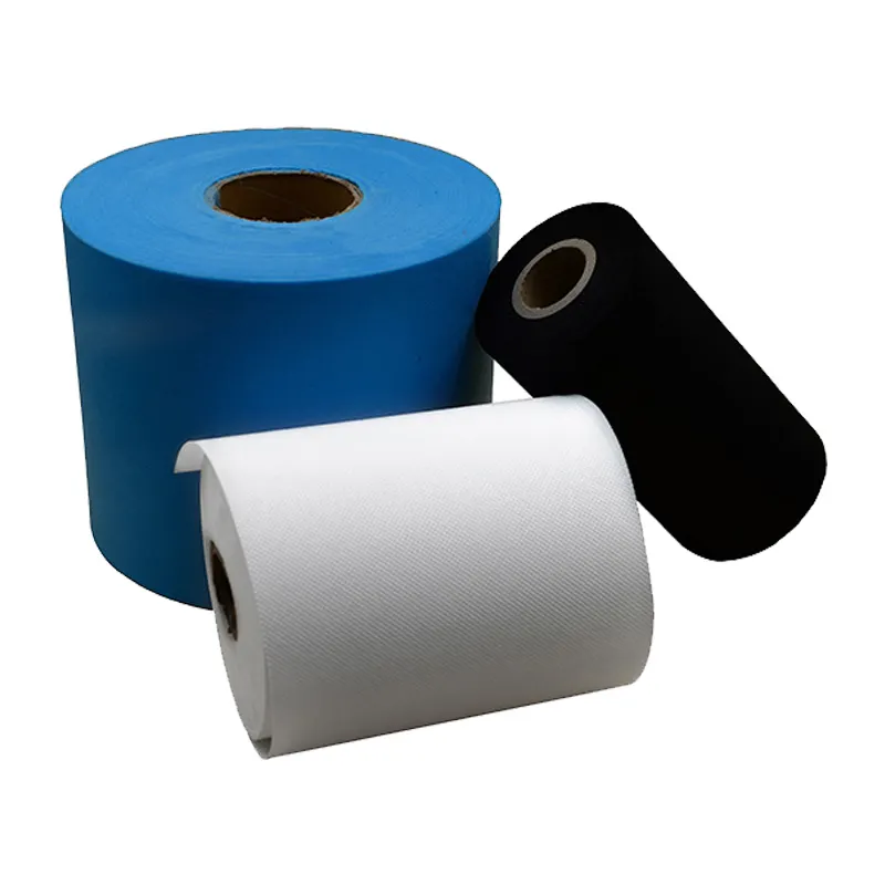 Colored non-woven supplier antistatic adl medical 100 pp non woven roll pet nonwoven spunbond fabric