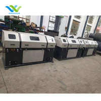 Machine de nettoyage de fil d'acier, machine à détarder la bande de sable, à canon métallique, fabriqué en chine