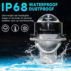 Projecteur Bi-LED 3 pouces pour feux antibrouillard et phares H4 120W, étanche, universel, 12V, remplacement automobile - Product Image 6